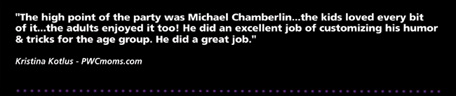 Michael Chamberlin, Magician: PRESS